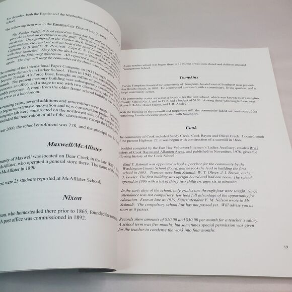 Bonavista to Bozeman - A History Of Bay County Public Schools From 1827-2000 FL - Picture 11 of 16